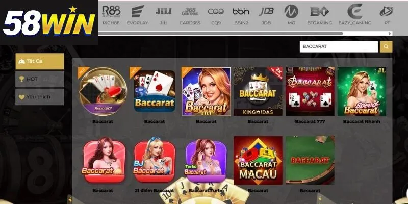 Giải đáp thắc mắc chơi bài baccarat 58win có an toàn không