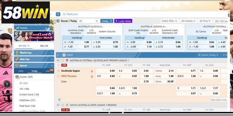 Giới thiệu chuyên mục thể thao 58win
